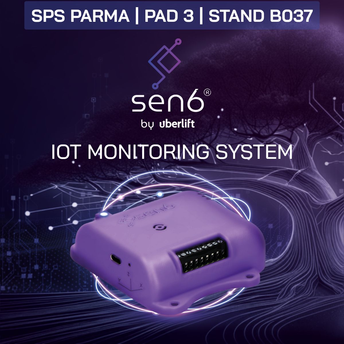 Sps Parma sen6 by Uberlift location pad 3 stand b037